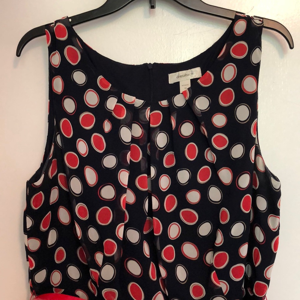 Dress Barn polka dot summer dress